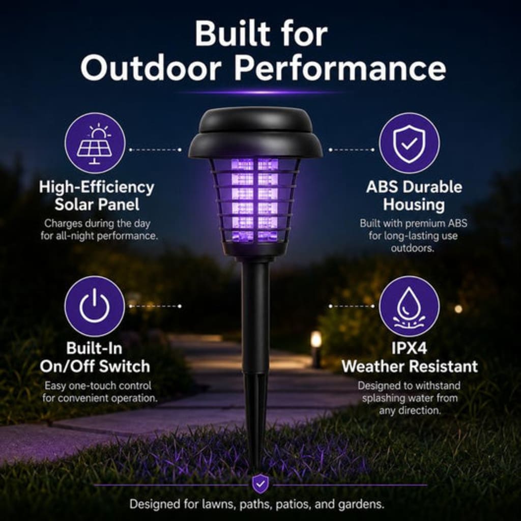 HaloGuard Solar Bug Zapper