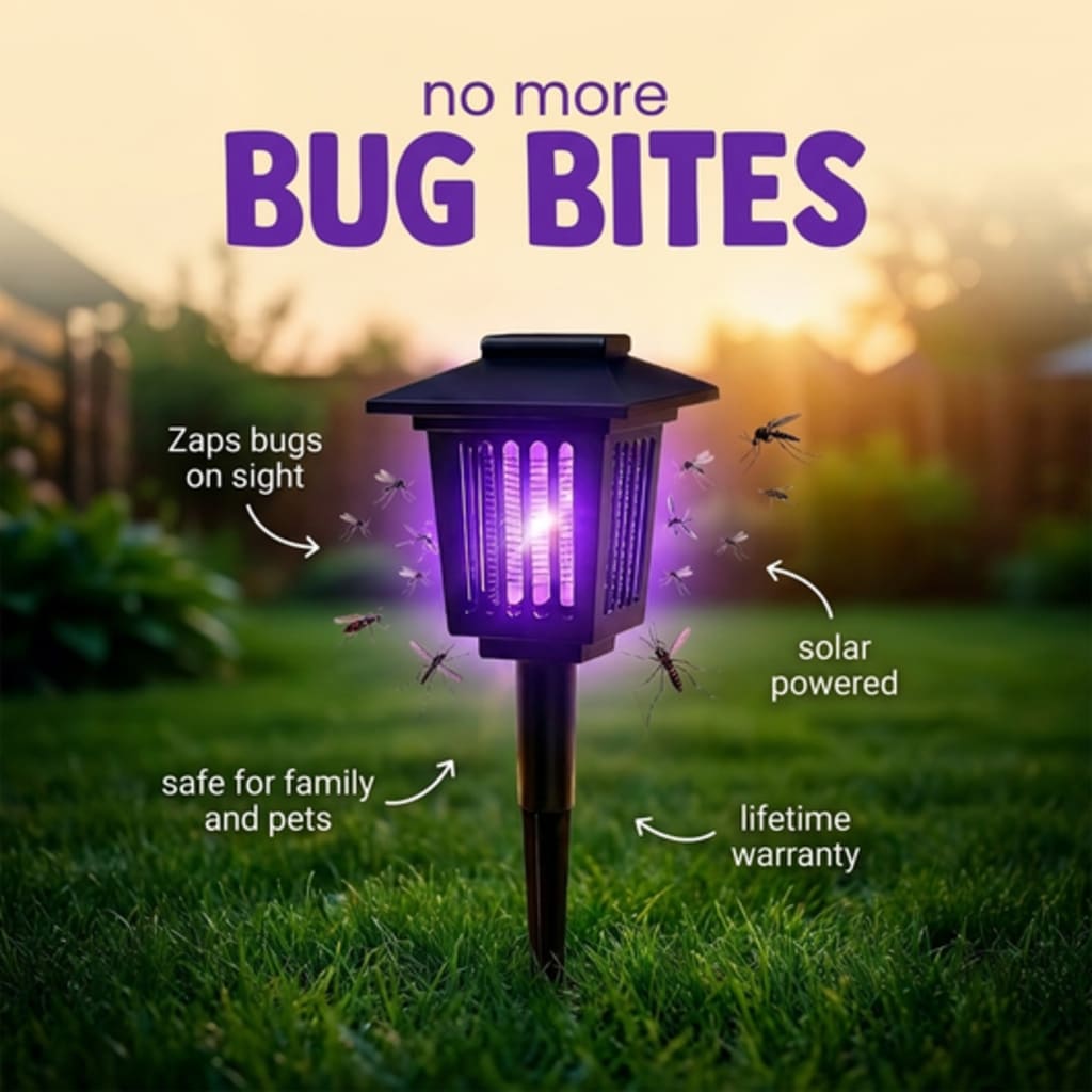 HaloGuard Solar Bug Zapper